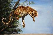 unknow artist Leopard 027 Germany oil painting artist
